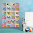 thumbnail image 5 of GZHJMY Clipboard for Classrooms Office Butterfly Set Plastic Clipboard Standard Letter Size A4 Clipboard with Low Profile Metal Clip Decorative Clip Boards for Teachers, 5 of 6