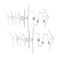 thumbnail image 4 of Zcyifa 18Pcs Torsional Spring Small Spring Torsional Spring Trash Can Lid Torsional Spring for Repair, 4 of 11