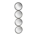 thumbnail image 1 of Sagebrook Home 48" 4-Mirrored Circles, Black Wb, 1 of 4