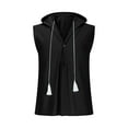thumbnail image 3 of LWITHSZG Tank Tops Men Cotton Linen Hooded Workout Tops Summer Beach Vacation Hoodies Casual Breathable Cap Sleeve Muscle Shirts S-XXL, 3 of 6