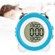 thumbnail image 5 of Mini reloj despertador de doble campana, reloj despertador creativo con pantalla Digital LED con batería, reloj despertador con silencio (sin batería), 5 of 5