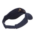 thumbnail image 3 of Number 1 Grandpa Embroidered Cotton Washed Visor - Navy OSFM, 3 of 5
