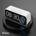 thumbnail image 1 of PENGXAING Réveil Sans Fil Bluetooth 5.0LED Haut-Parleur Support Carte TF Radio FM Chambre Réveil USB Affichage de l'Heure LED Double Réglage de l'Alarme Prise Type-C Câble Design, 1 of 6