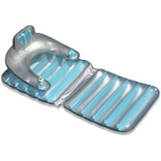 Swimline 74" Inflatable 1Person Swimming Pool Folding Lounge Chair