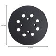 thumbnail image 2 of 5 Inch Hook and Loop Sander Replacement Backing Pad for Ridgid R2600 and R2601, Craftsman 315.112170, Ryobi RS290, Milwaukee 6021-21 Random Orbit Sander, 2 of 7