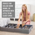 thumbnail image 4 of Under Bed Shoe Storage Organizer, 4 of 9