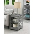 thumbnail image 2 of Convenience Concepts Contemporary Ring End Table in Gray Wood Finish, 2 of 4