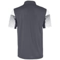 thumbnail image 2 of Holloway Sportswear M Arc Polo Carbon/White 222548, 2 of 4