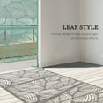 thumbnail image 4 of Outsunny Metal Privacy Screen W/ Expansion Screws Outdoor Divider, Leaf, 4 of 10
