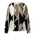 thumbnail image 3 of Otvok Womens Tops Round Neck Long Sleeve Print Sweatshirt, 3 of 6