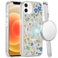 thumbnail image 4 of For Apple iPhone 16 Plus (6.7") Magsafe Case Cute Pattern Design Durable Shockproof SlimTPU Hard Back [Compatible with Magsafe] Cover, XPM Phone Case [MultiColor Floral], 4 of 8