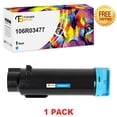 thumbnail image 2 of Toner Bank 1-Pack Compatible Toner for Xerox 106R03477 Phaser 6510N 6510DN 6510DNM 6510DNI WorkCentre 6515N 6515DN 6515DNM 6515DNI Printer Replacement Cyan, 2 of 9