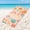 Orange, variant on Sand Cloud Towel Bag, Beach Towel Bag 2 in 1 Convertible Towel and Backpack, Quick-Dry Microfiber Sand-Repelling Packable Bath Towel with Storage Pocket for Beach Pool Travel Camping