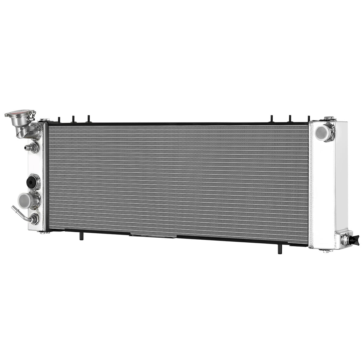 2-Row Aluminum Radiator for 1991-2001 Jeep Cherokee & 1991-1992 Comanche 2.5L/4.0L – Direct Fit TIG-Welded Leakproof Design