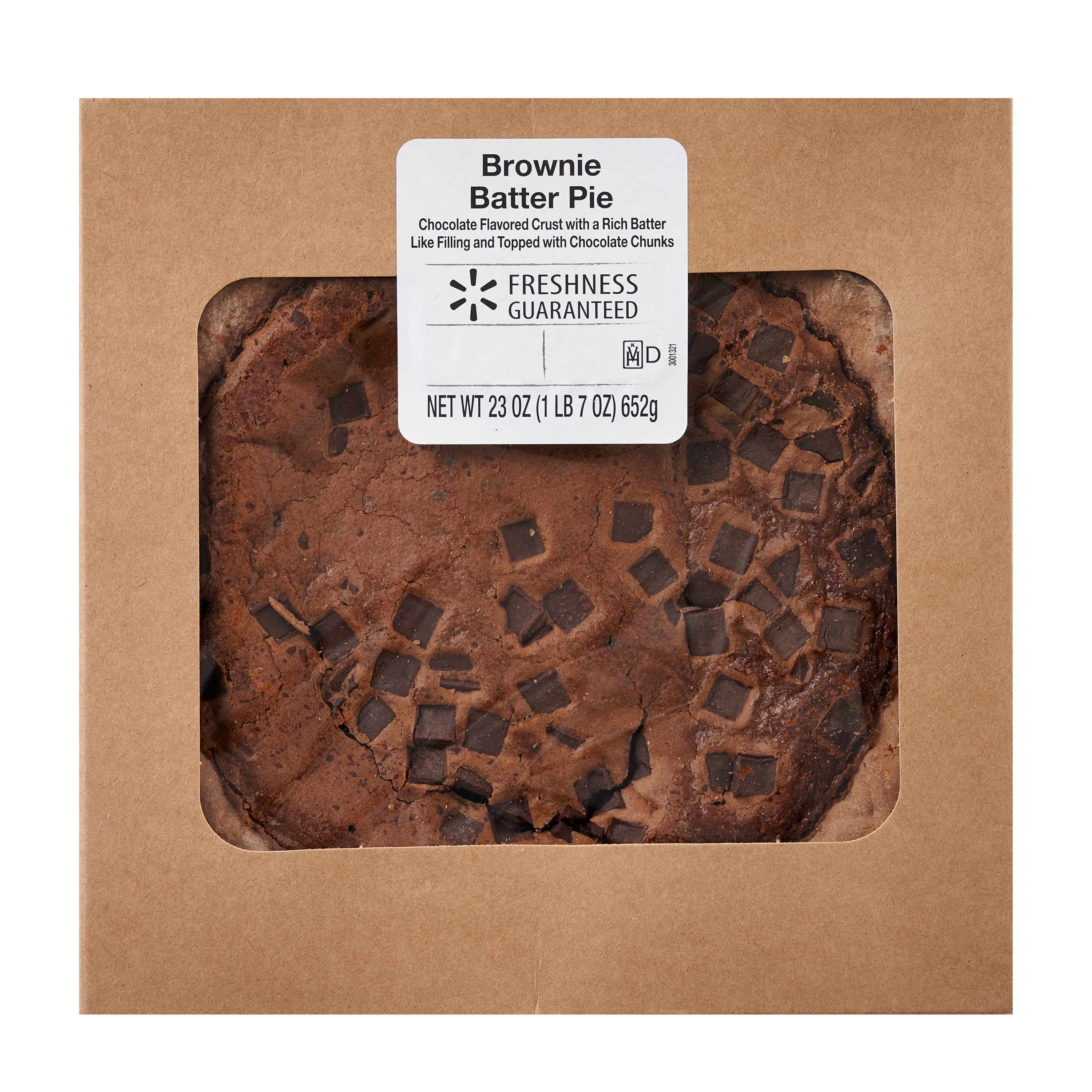 Freshness Guaranteed Chocolate Brownie Batter Pie, 8 inch, 23oz