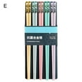thumbnail image 2 of Hariumiu Chopsticks Set 5 Pairs Reusable Plastic Chopsticks Bpa-free Dishwasher-safe Non-slip Fiberglass Chinese Japanese Chopstick Gift Set Fiberglass, 2 of 8