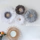 thumbnail image 4 of Decoración de plumas naturales para habitación, arte de pared artesanal hecho a mano, tapiz colgante de macramé, decoración nórdica para el hogar, 4 of 6