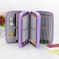 thumbnail image 2 of Estuche de lápices de almacenamiento grande, caja de bolígrafos de colores, bolsa Kawaii, estudiantes, escuela, oficina, lindas bolsas de almacenamiento, suministros de papelería, 2 of 4