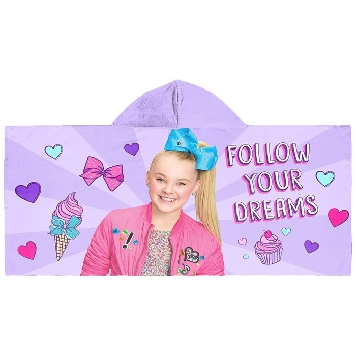 jojo siwa hooded towel