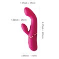 thumbnail image 5 of Elda G Spot Vibrator &amp; Rubbing Clit Stimulator - Pink, 5 of 5