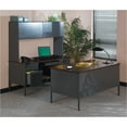 thumbnail image 2 of HON Company HONP3251RNS Single Pedestal Desk- 48in.x30in.x29-.50- Mahogany-Charcoal, 2 of 2