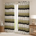 thumbnail image 2 of Homewish Hippie Aztec Blackout Curtains Set of 2 (52x84 Each) for Teens Adults,Abstract Geometric Stripes Window Curtains,Bohemian Theme Curtains and Drapes,Breathable Home Decor, 2 of 6