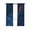 Dark Blue, variant on Navy Blue Ocean Waves Blackout Curtains 39 Inches Length, Red Boat Coastal Window Treatment Thermal Insulated Drapes for Bedroom Living Room 2 Panels 55x39 Inches