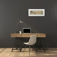 thumbnail image 3 of Pinto, Patricia 24x11 White Modern Wood Framed Museum Art Print Titled - Gleeful Newsprint II, 3 of 4