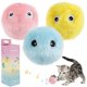 thumbnail image 1 of Pelota de Peluche Interactiva RELAX Cat con Sonidos de Animales Reales, Multicolor (Paquete de 3), 1 of 9