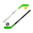 thumbnail image 1 of Juego de palos de hockey de calle para niños, juguete interactivo con 2 palos y 2 pelotas para entrenar al aire libre, en el patio y en las, 1 of 8