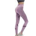 thumbnail image 5 of ABATAB Workout Leggings for Women Seamless High Waisted Yoga Pants Butt Lifting Breathable Gym Athletic Clothes, 5 of 6