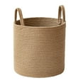 thumbnail image 2 of Cesto para la colada, cesto para la colada de cuerda tejida, almacenamiento decorativo de ropa sucia, juguetes y mantas en la habitación del bebé y la 35cmx39cm, 2 of 8