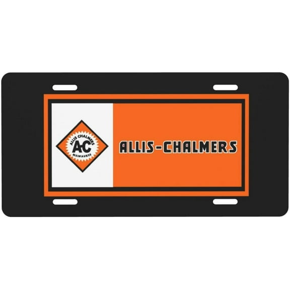 Allis Chalmers Vine Bigfoot Sasquatch Creative Design License Plate Funny Custom License Plate Metal Car Plate Tag Sign 6x12 Inch