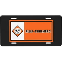 Allis Chalmers Vine Bigfoot Sasquatch Creative Design License Plate Funny Custom License Plate Metal Car Plate Tag Sign 6x12 Inch