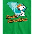 thumbnail image 3 of Peanuts - South Carolina Snoopy Golf - Men's Short Sleeve Graphic T-Shirt, 3 of 6