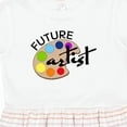 thumbnail image 4 of Inktastic Future Artist with Paints Girls Toddler Dress, 4 of 5