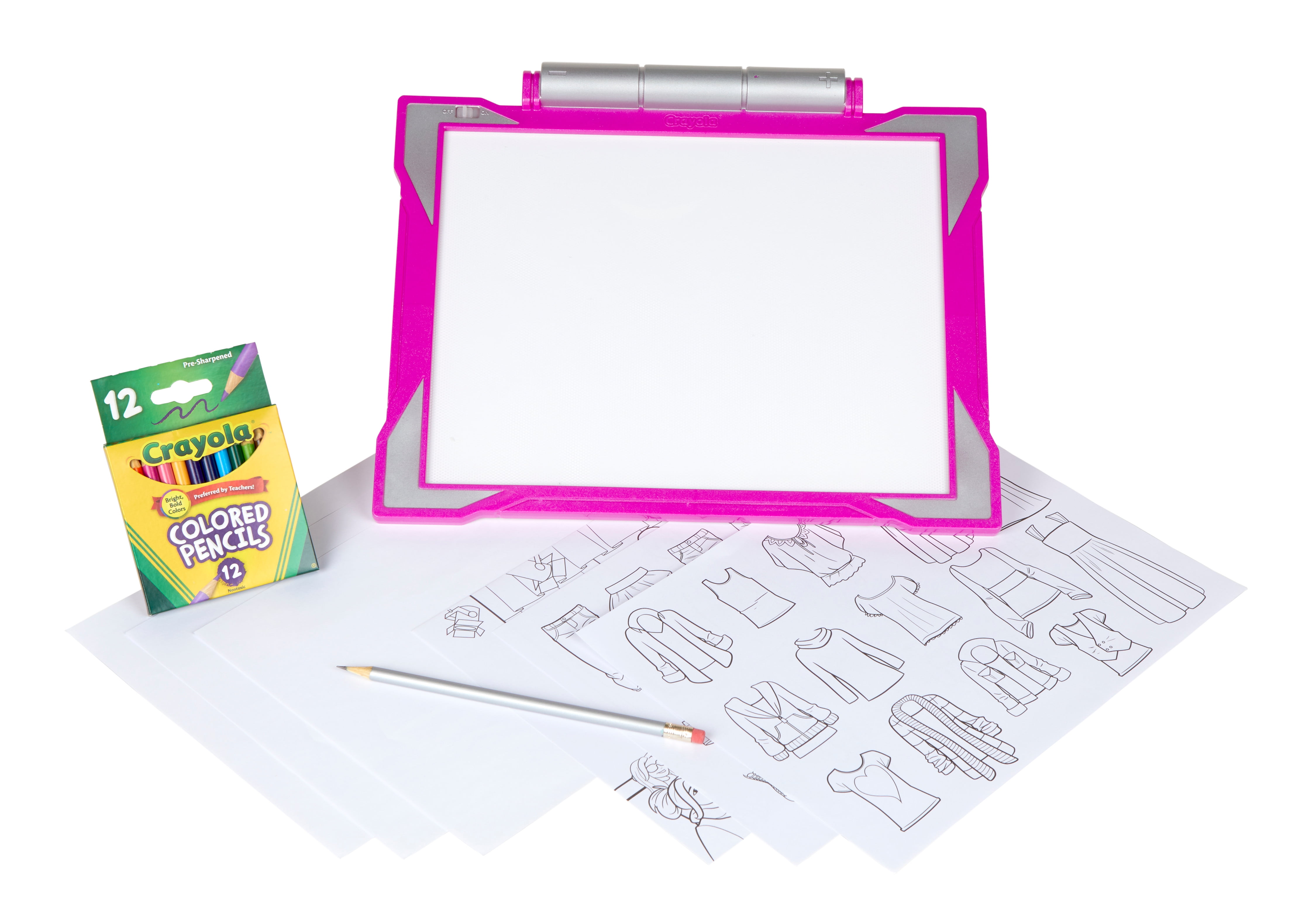crayola tracing pad pink