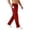 Red, variant on Mens Lightweight Sweatpants Loose Fit Open Bottom Mesh Athletic Pants Drawstring Elastic Waist Quick Dry Cooling Joggers Trousers with Pockets Red XXXL