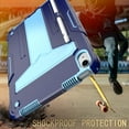 thumbnail image 5 of Tarise for iPad 10th Generation Case with Pencil Holder & Kickstand, Shockproof Drop Proof Kids Friendly Rugged Full Body Protective Case Cover for Apple iPad 10.9 Inch 10th Gen 2022, Navy+Blue, 5 of 7