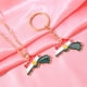 thumbnail image 2 of Qarigey Collar con colgante de tarjeta de bandera colorida, regalo para cualquier ocasión, llavero con collar encantador para ocasiones Type1 NO1, 2 of 6