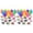 Multicolor, variant on Easter Eggs Stuffed Colorful Easter Eggs with Pull-Back Toy Cars for Families Perfect for Egg Hunts and Party Favors,24 Pack Easter Decorations
