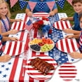 thumbnail image 1 of Linnome Independence Day Paper Plates 10 Pcs 9 Inch for Party Disposable Dinner Plates Multicolor#02, 1 of 6