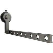 Vikakiooze Portable Suction Cup Clothes Drying Rack Punch Wall-Mounted Clothes Rack Suitable For Balcony Camping Hotel Small Foldable Dryer Rack