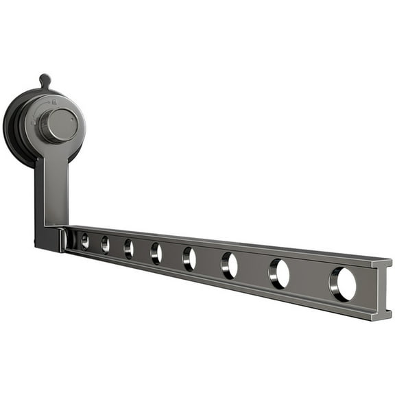 Vikakiooze Portable Suction Cup Clothes Drying Rack Punch Wall-Mounted Clothes Rack Suitable For Balcony Camping Hotel Small Foldable Dryer Rack