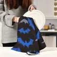 thumbnail image 6 of Minimalist Pattern Bats Decorative Waffle Towel Kitchen Dishcloth 28x18in Multi-Use Tea Towel, 6 of 7