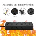 thumbnail image 3 of Pgyong Electronics Clearance US Specification Socket Plug Household Plug Board Multifunctional Port Plug Large Probability Output Multiple Security Certificates Overload Protection, 3 of 5
