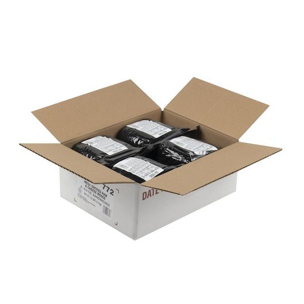 (8 Pack) Deli Express Mega Smoked Ham & Cheese, 6 oz.