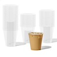 TRAHOONATURAL Arena Plant Based Cups 12 oz Set of 50 Plastic