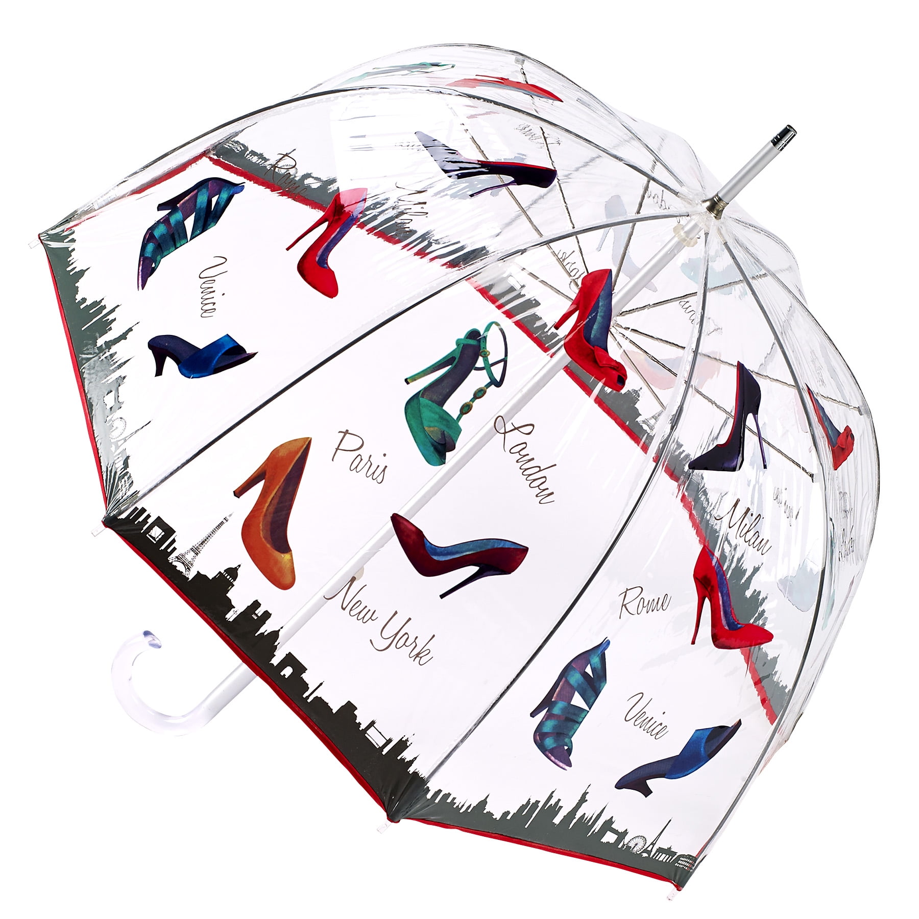 Galleria Shoe Craze Bubble Umbrella, ManualOpen Extra Large Quality