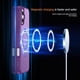 thumbnail image 2 of Casehas - Funda para iPhone 17 (6,3 pulgadas), con soporte magnético, MagSafe, color morado, 2 of 8